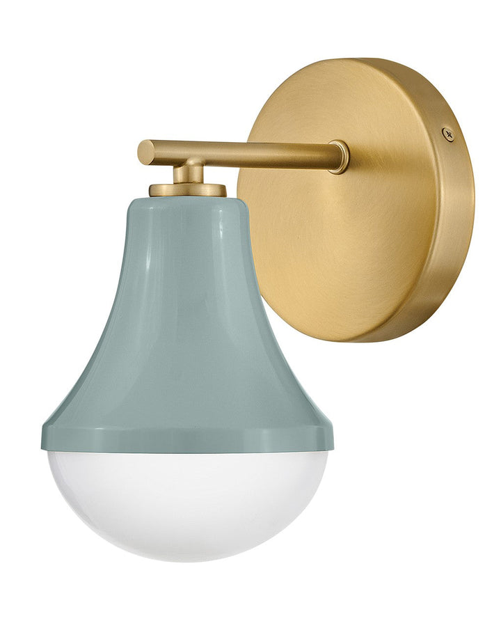 Lark Haddie 85510SF Wall Sconce Light - Seafoam