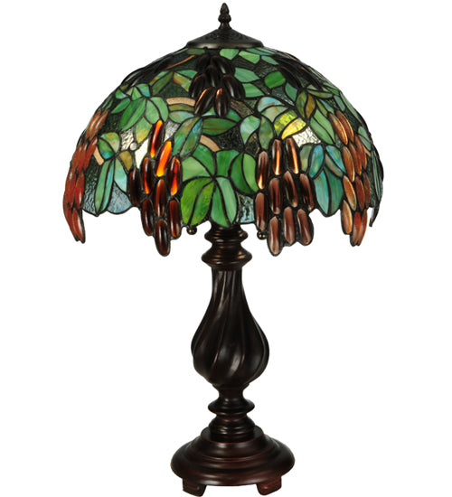 Meyda Tiffany Lighting 134529 Murlo Two Light Table Lamp Lamp Bronze / Dark