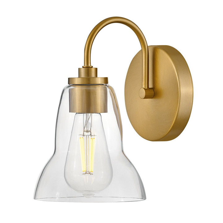 Lark Vera 85560LCB Wall Sconce Light - Lacquered Brass