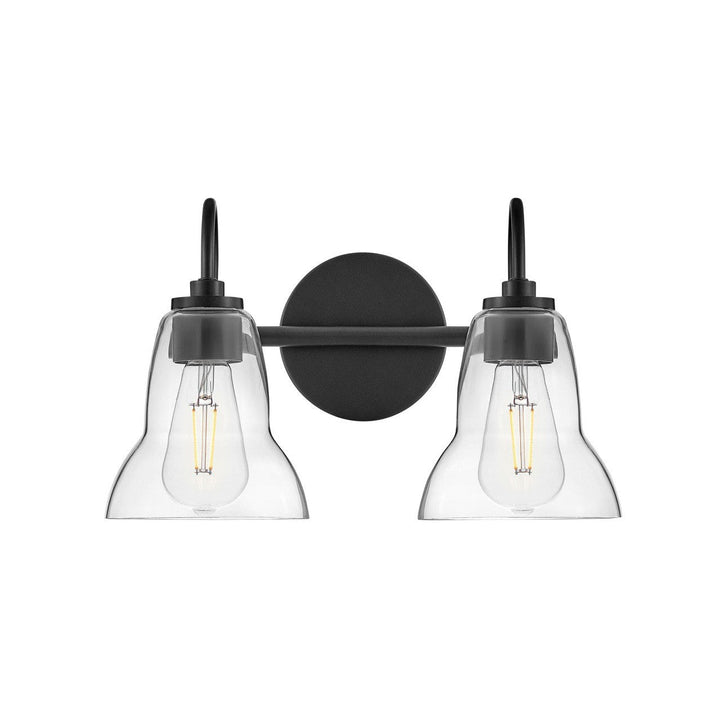 Lark Vera 85562BK Bath Vanity Light 15 in. wide - Black