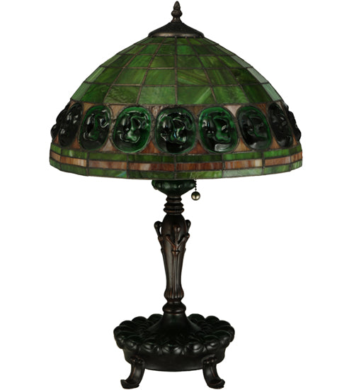 Meyda Tiffany Lighting 134539 Turtleback Two Light Table Lamp Lamp Bronze / Dark