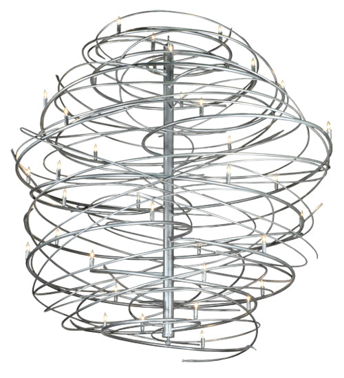 Meyda Tiffany Cyclone 134563 Chandelier Light - Pewter