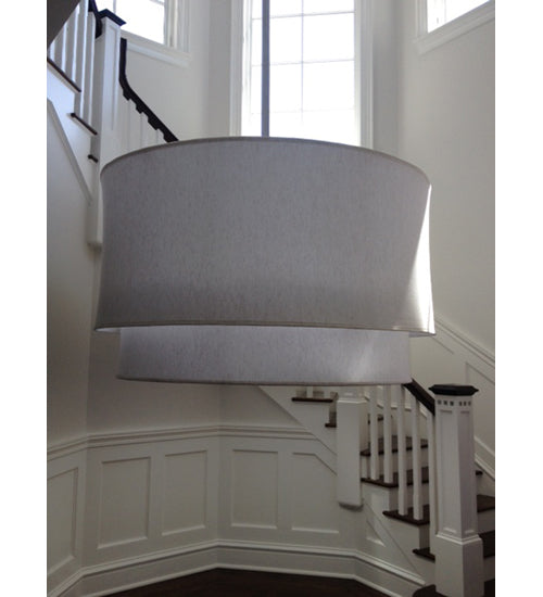 Meyda Tiffany Cilindro 134583 Pendant Light - Nickel
