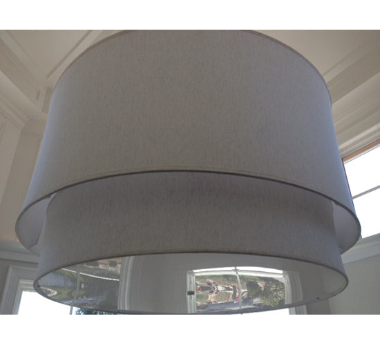 Meyda Tiffany Cilindro 134583 Pendant Light - Nickel