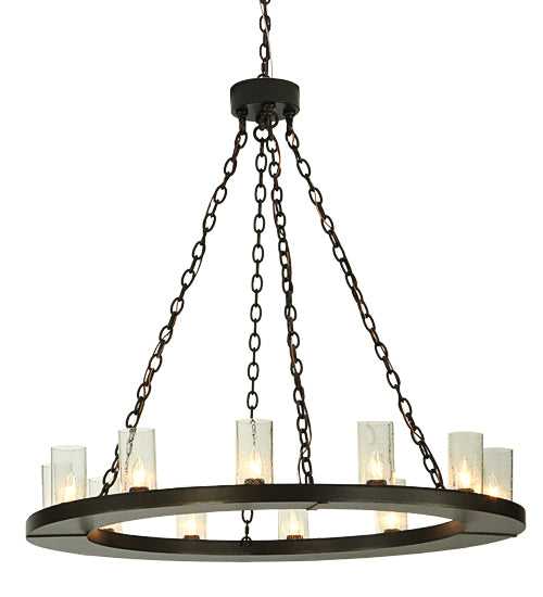 Meyda Tiffany Loxley 134640 Chandelier Light - Timeless Bronze