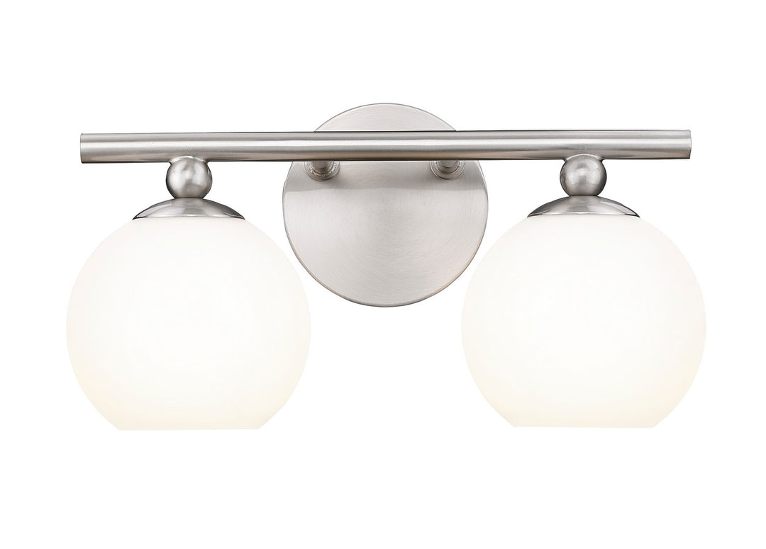 Z-Lite Neoma 1100-2V-BN Bath Vanity Light 14 in. wide - Brushed Nickel