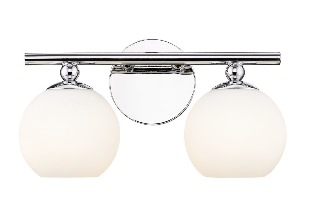 Z-Lite Neoma 1100-2V-CH Bath Vanity Light 14 in. wide - Chrome