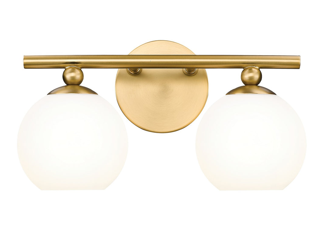 Z-Lite Neoma 1100-2V-MGLD Bath Vanity Light 14 in. wide - Modern Gold