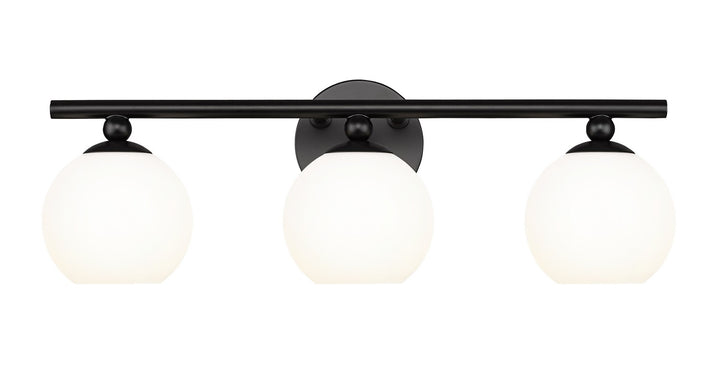 Z-Lite Neoma 1100-3V-MB Bath Vanity Light 22 in. wide - Matte Black