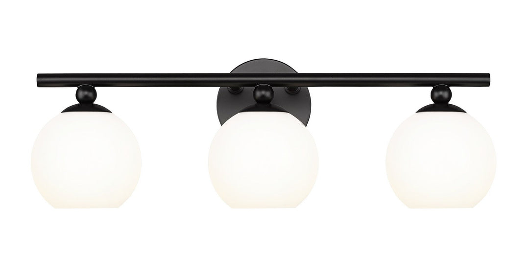 Z-Lite Neoma 1100-3V-MB Bath Vanity Light 22 in. wide - Matte Black