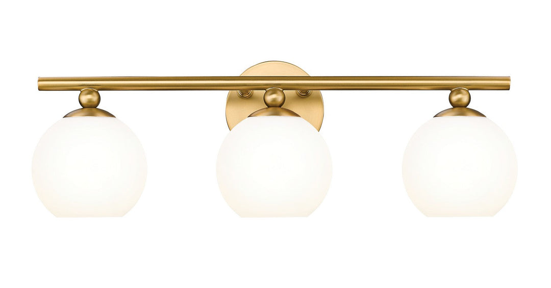 Z-Lite Neoma 1100-3V-MGLD Bath Vanity Light 22 in. wide - Modern Gold