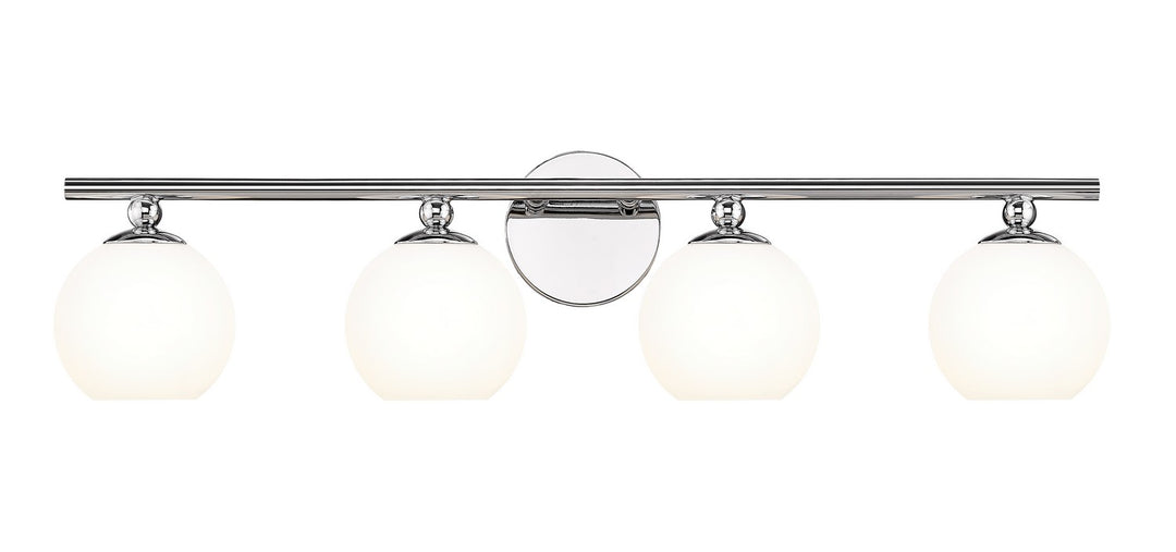 Z-Lite Neoma 1100-4V-CH Bath Vanity Light 30 in. wide - Chrome