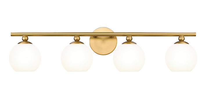 Z-Lite Neoma 1100-4V-MGLD Bath Vanity Light 30 in. wide - Modern Gold