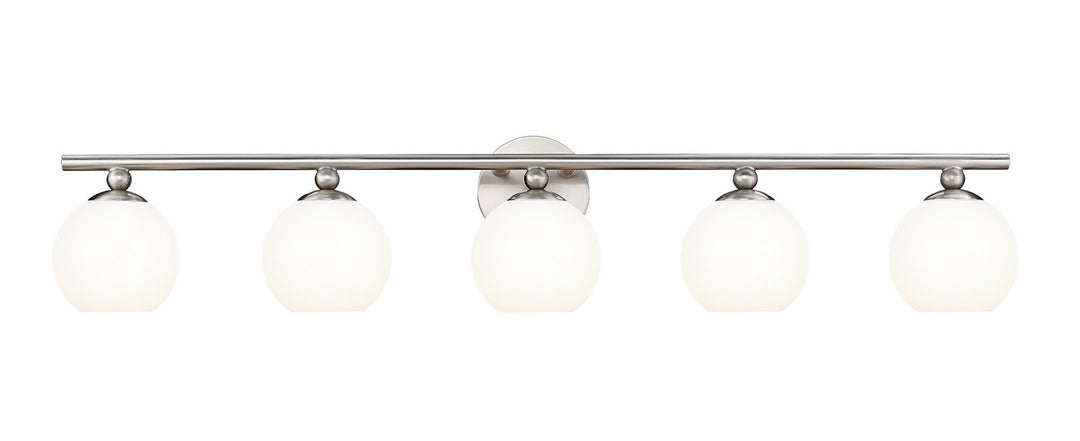 Z-Lite Neoma 1100-5V-BN Bath Vanity Light 39 in. wide - Brushed Nickel