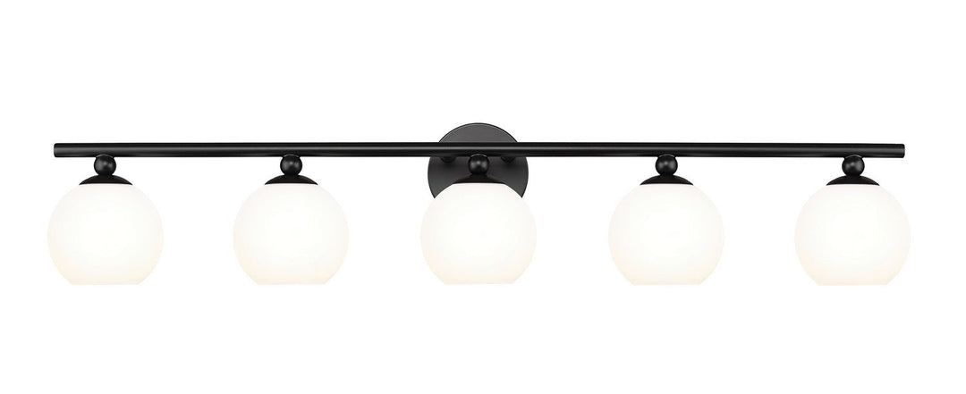 Z-Lite Neoma 1100-5V-MB Bath Vanity Light 39 in. wide - Matte Black