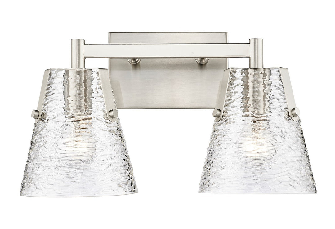 Z-Lite Analia 1101-2V-BN Bath Vanity Light 17 in. wide - Brushed Nickel