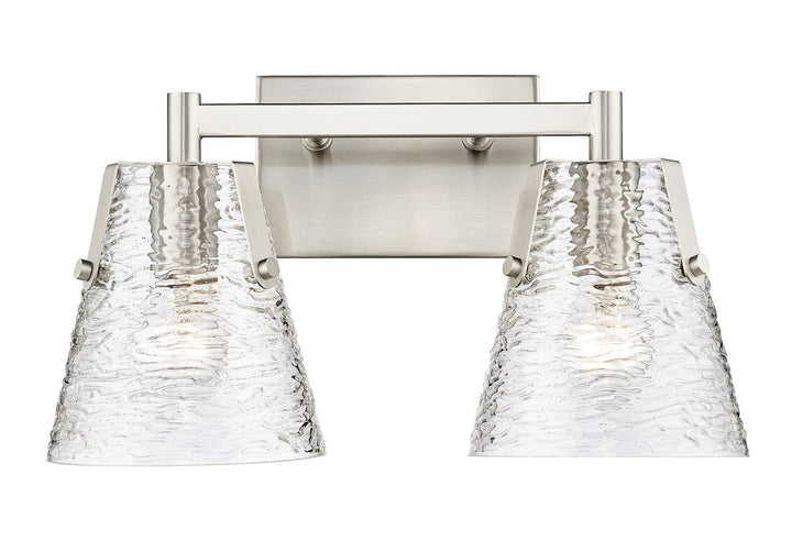 Z-Lite Analia 1101-2V-BN Bath Vanity Light 17 in. wide - Brushed Nickel