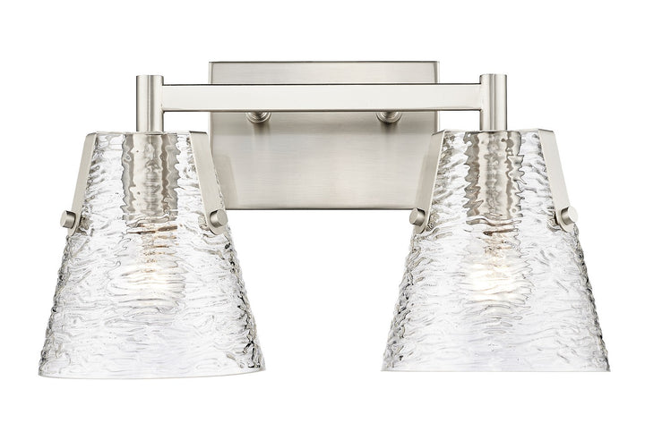 Z-Lite Analia 1101-2V-BN Bath Vanity Light 17 in. wide - Brushed Nickel