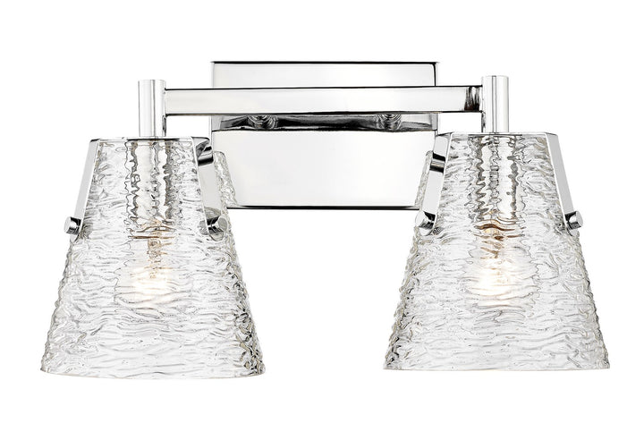 Z-Lite Analia 1101-2V-CH Bath Vanity Light 17 in. wide - Chrome