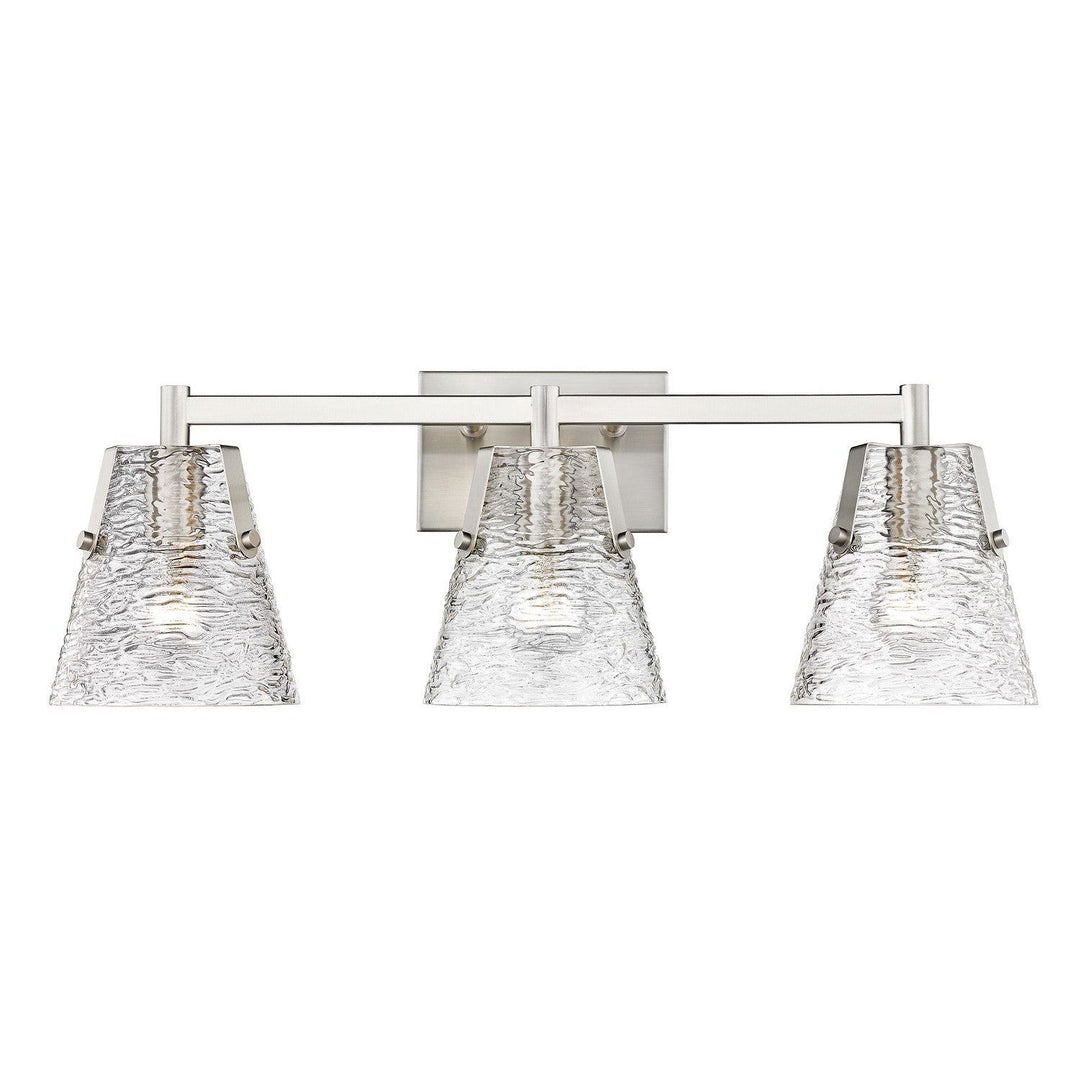 Z-Lite Analia 1101-3V-BN Bath Vanity Light 27 in. wide - Brushed Nickel