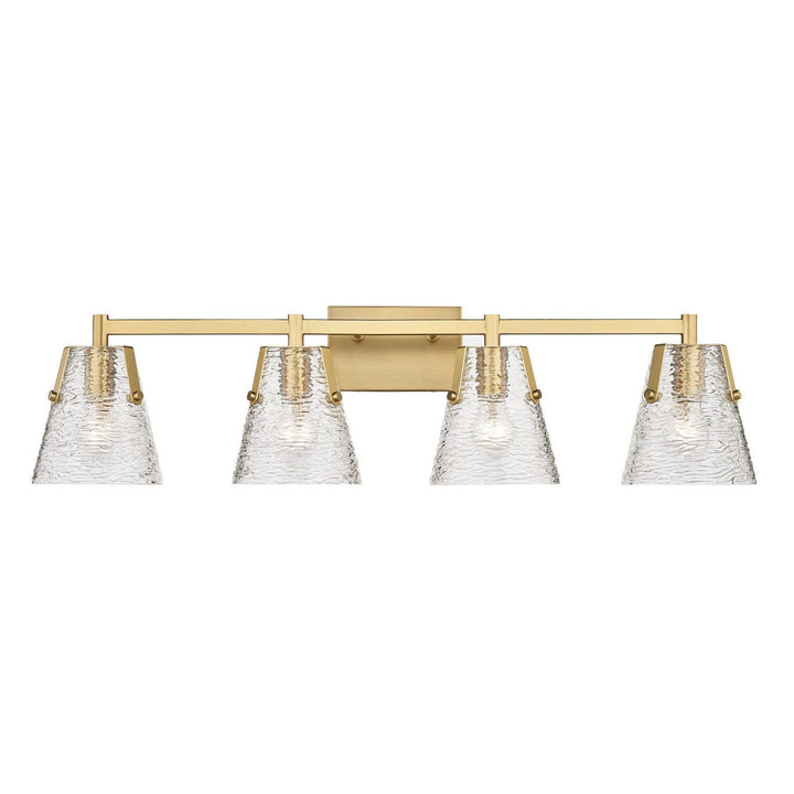 Z-Lite Analia 1101-4V-MGLD Bath Vanity Light 36 in. wide - Modern Gold