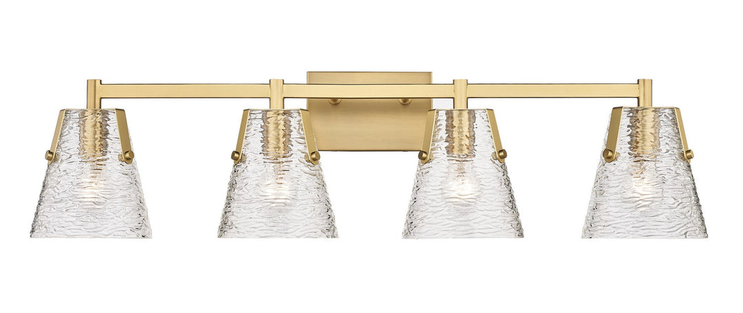Z-Lite Analia 1101-4V-MGLD Bath Vanity Light 36 in. wide - Modern Gold