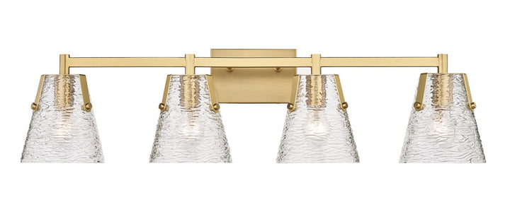 Z-Lite Analia 1101-4V-MGLD Bath Vanity Light 36 in. wide - Modern Gold