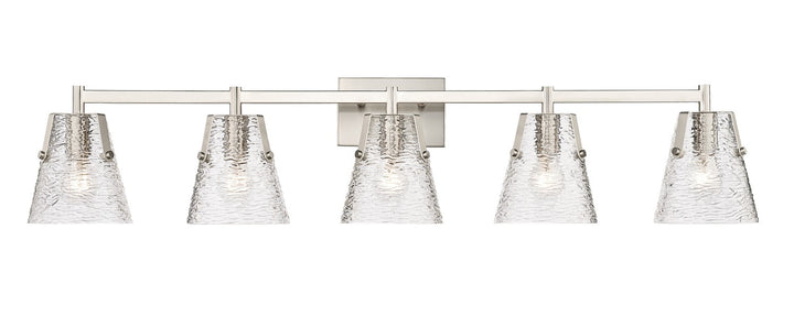 Z-Lite Analia 1101-5V-BN Bath Vanity Light 46 in. wide - Brushed Nickel