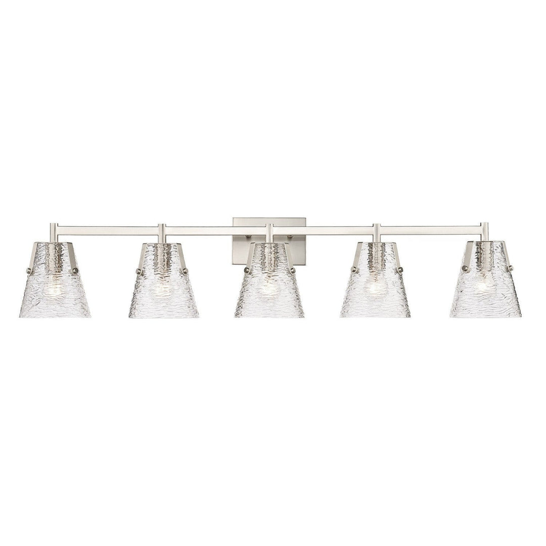 Z-Lite Analia 1101-5V-BN Bath Vanity Light 46 in. wide - Brushed Nickel