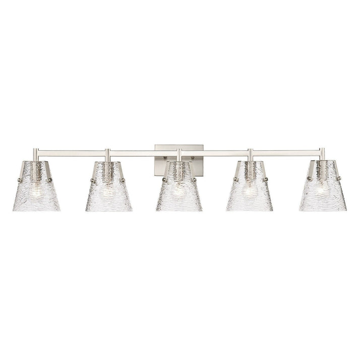 Z-Lite Analia 1101-5V-BN Bath Vanity Light 46 in. wide - Brushed Nickel