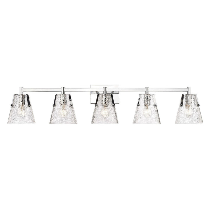 Z-Lite Analia 1101-5V-CH Bath Vanity Light 46 in. wide - Chrome