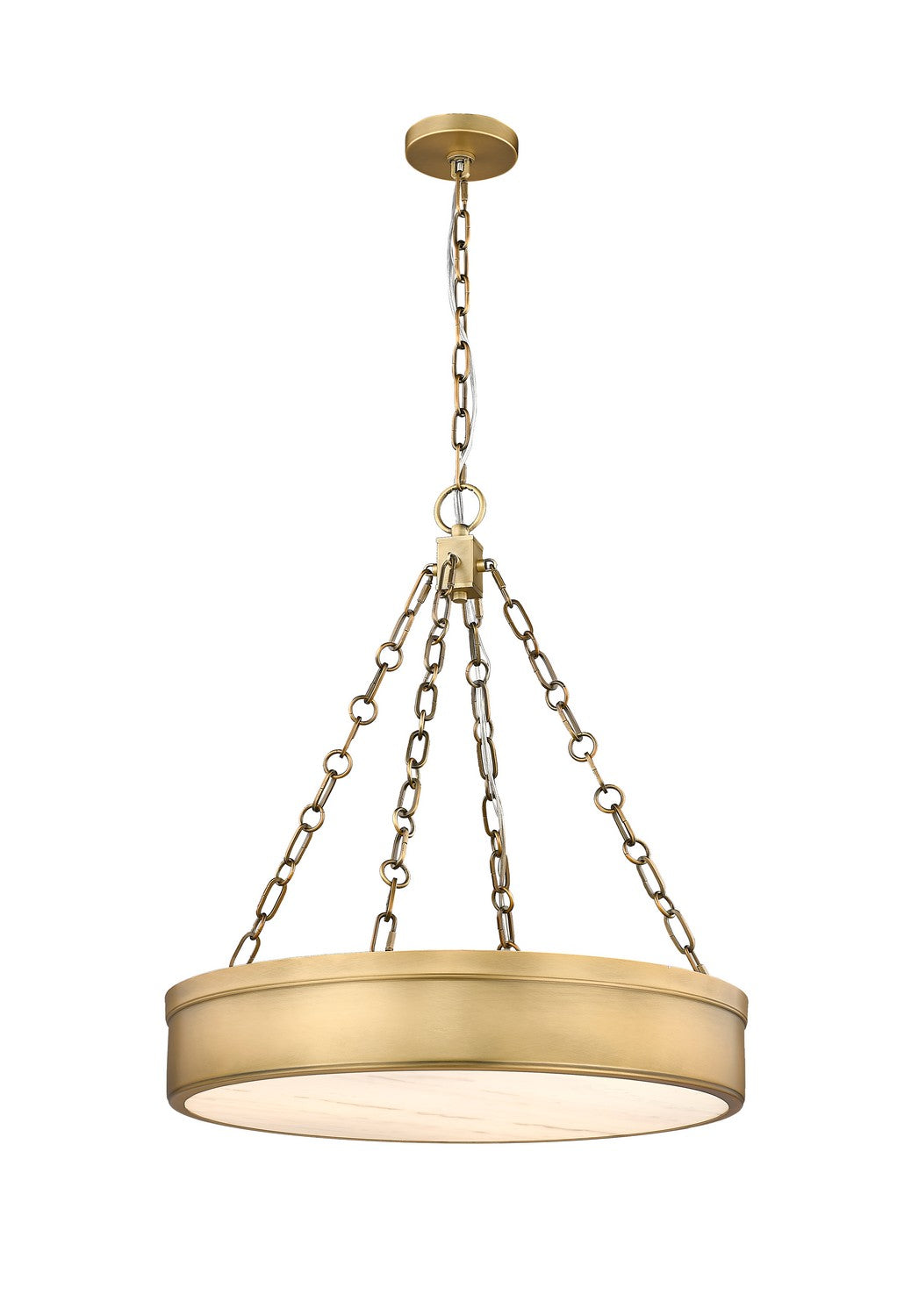 Z-Lite Anders 1944P22-RB-LED Pendant Light - Rubbed Brass
