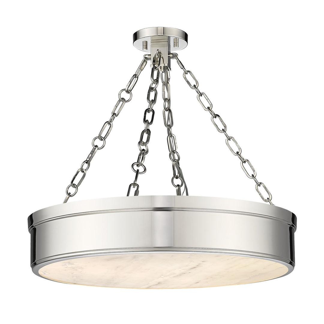 Z-Lite Anders 1944SF22-PN-LED Ceiling Light - Polished Nickel