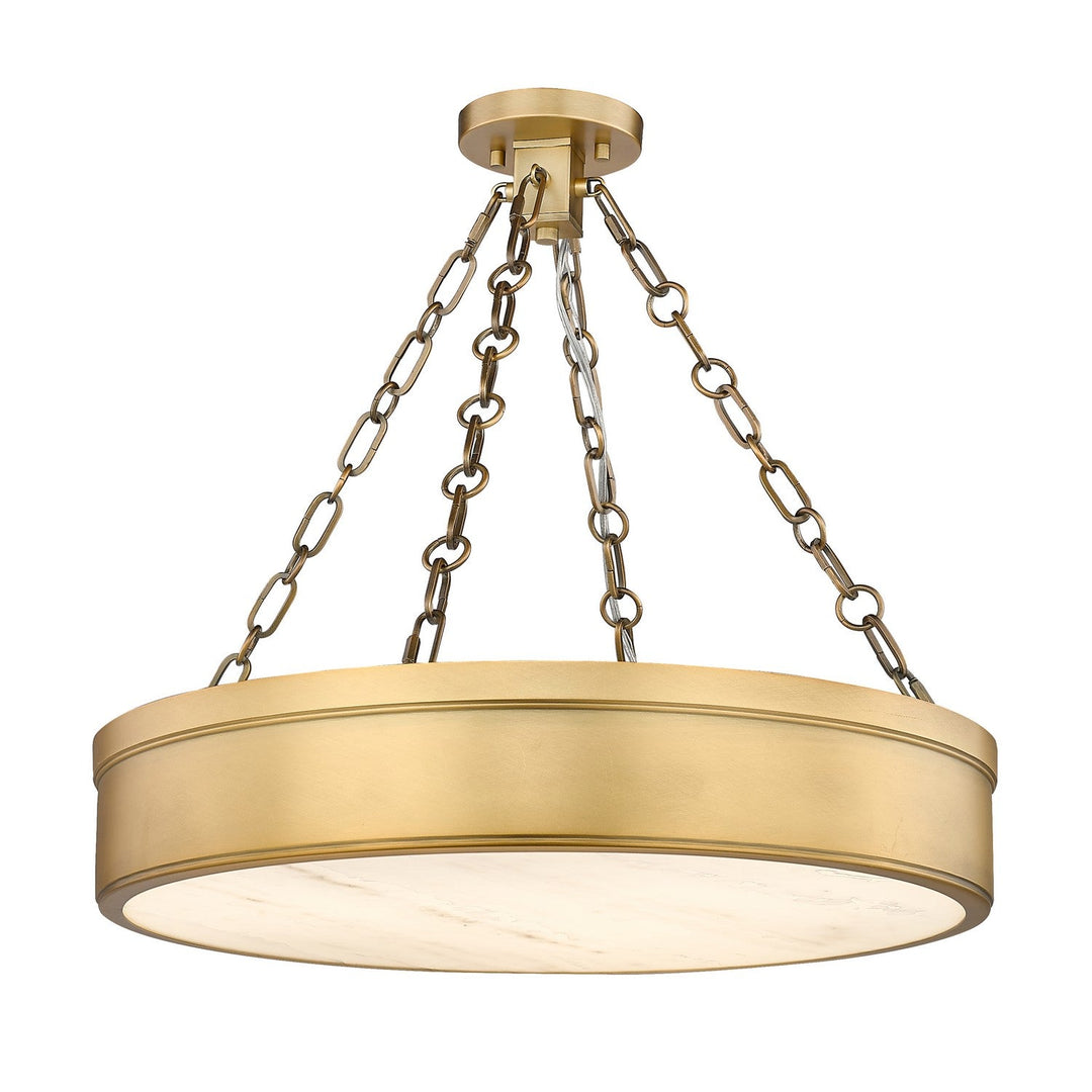 Z-Lite Anders 1944SF22-RB-LED Ceiling Light - Rubbed Brass