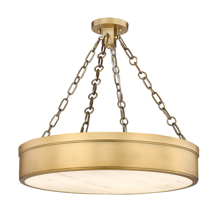 Z-Lite Anders 1944SF22-RB-LED Ceiling Light - Rubbed Brass