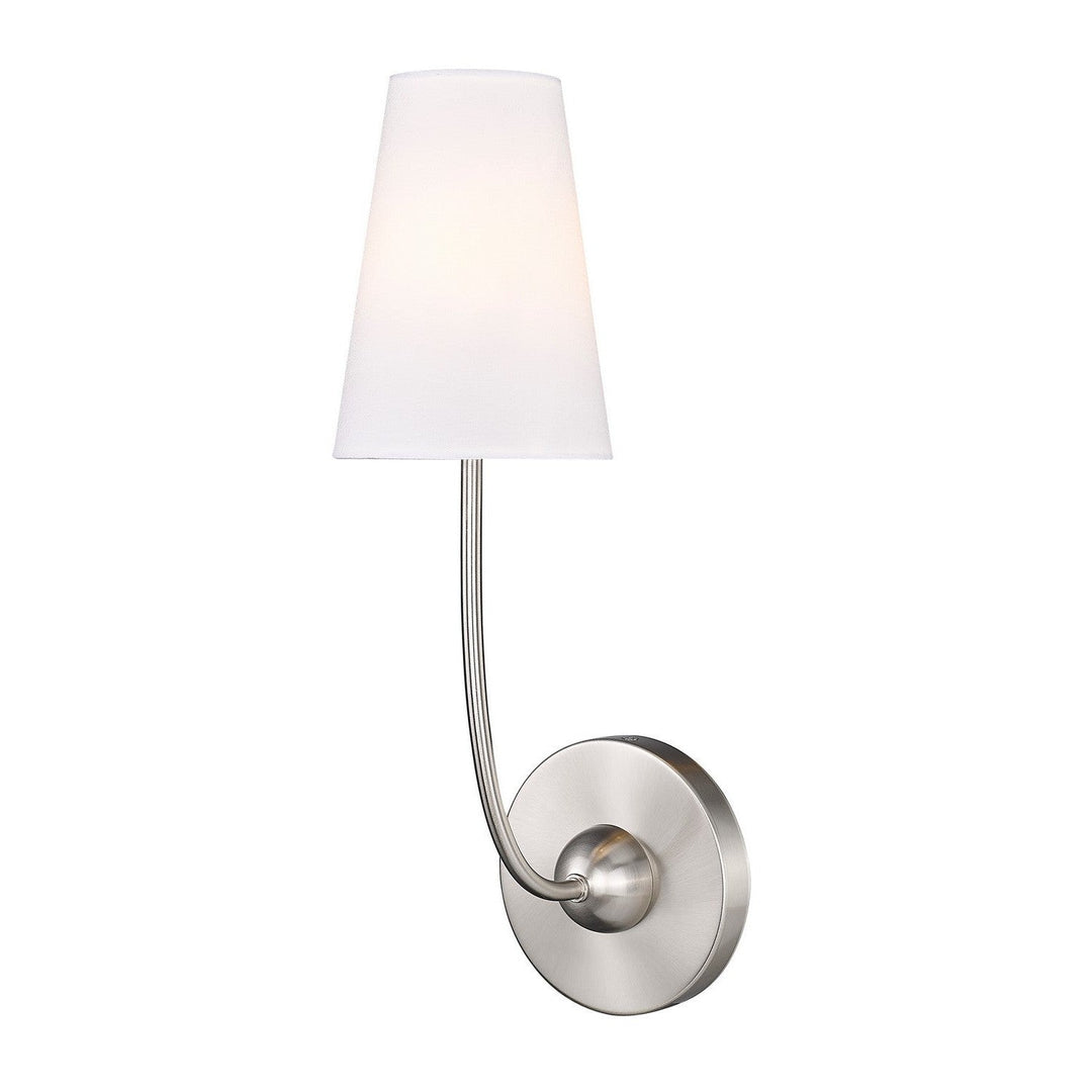 Z-Lite Shannon 3040-1S-BN Wall Sconce Light - Brushed Nickel