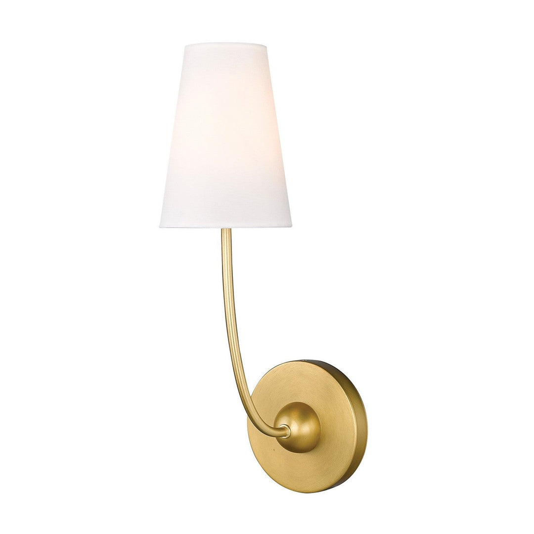 Z-Lite Shannon 3040-1S-RB Wall Sconce Light - Rubbed Brass