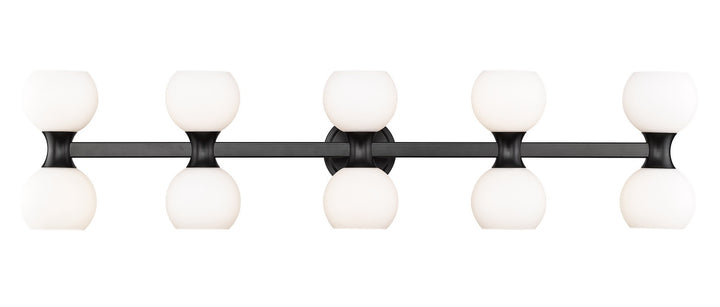 Z-Lite Artemis 494-10V-MB Bath Vanity Light 7 in. wide - Matte Black