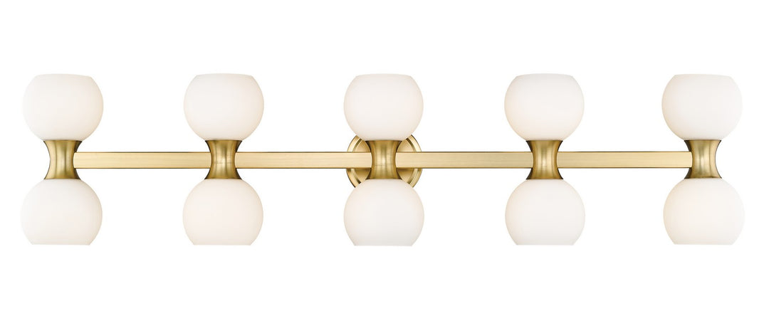 Z-Lite Artemis 494-10V-MGLD Bath Vanity Light 7 in. wide - Modern Gold