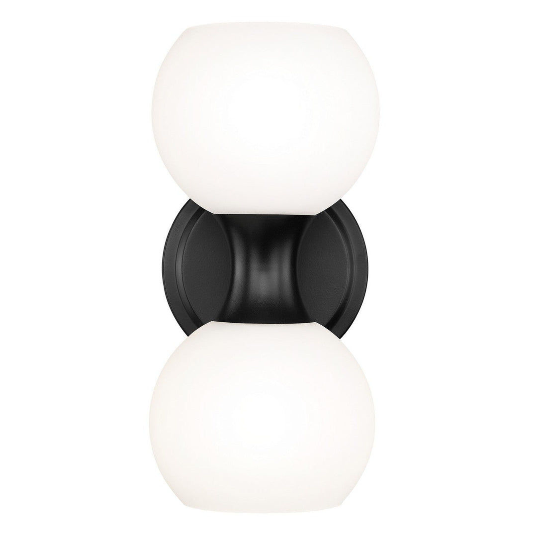 Z-Lite Artemis 494-2S-MB Wall Sconce Light - Matte Black