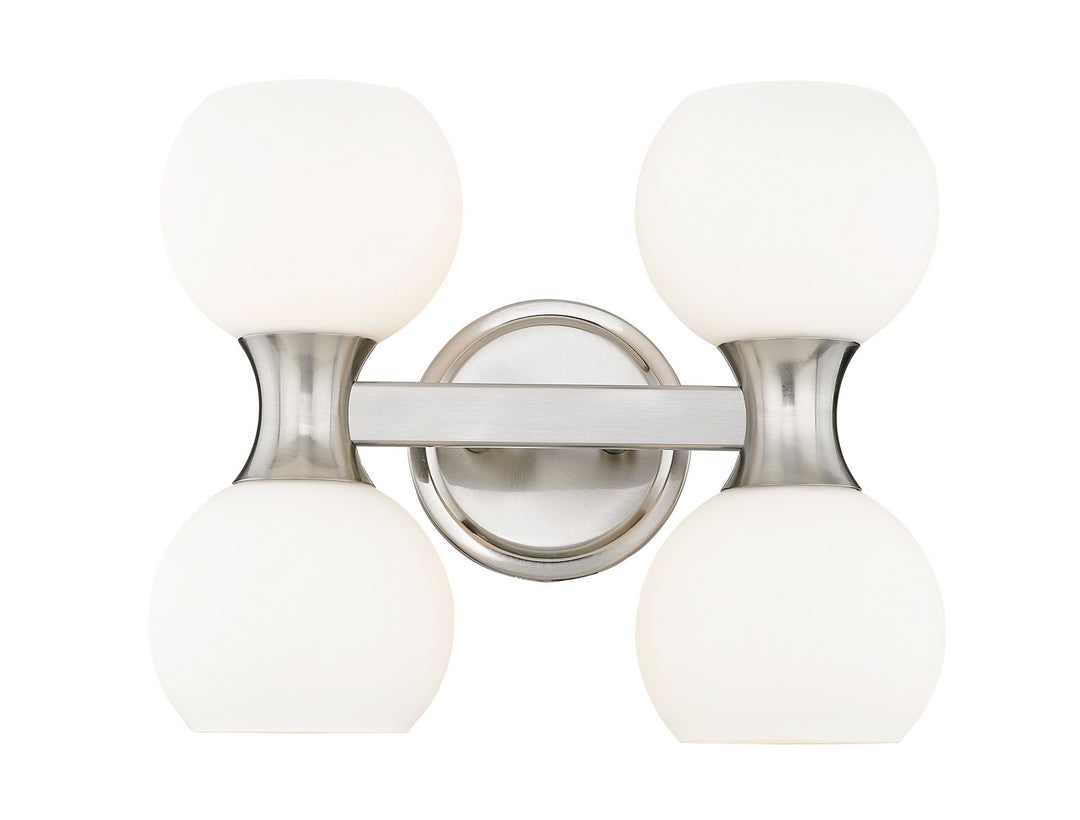 Z-Lite Artemis 494-4V-BN Bath Vanity Light 7 in. wide - Brushed Nickel