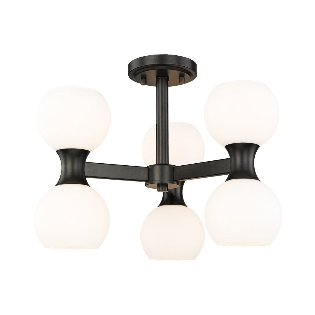 Z-Lite Artemis 494-6SF-MB Ceiling Light - Matte Black