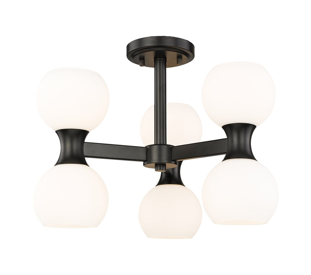 Z-Lite Artemis 494-6SF-MB Ceiling Light - Matte Black