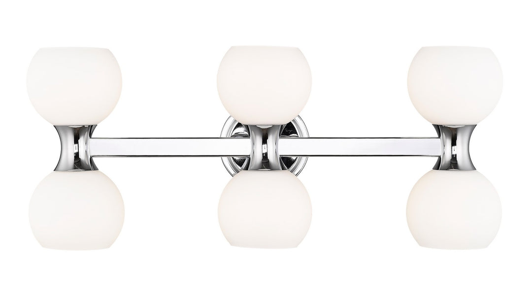 Z-Lite Artemis 494-6V-CH Bath Vanity Light 7 in. wide - Chrome