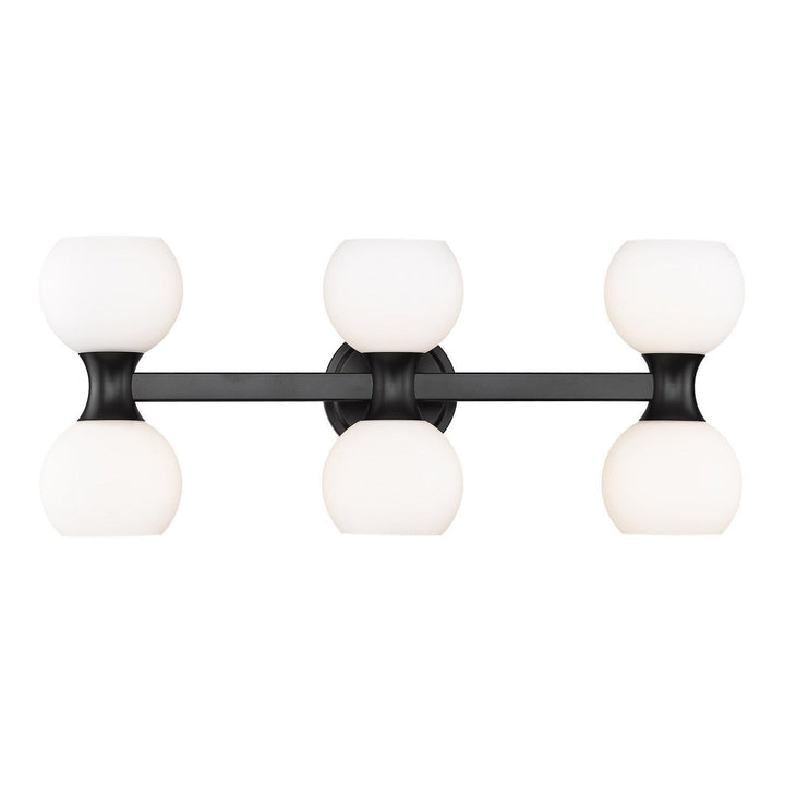 Z-Lite Artemis 494-6V-MB Bath Vanity Light 7 in. wide - Matte Black