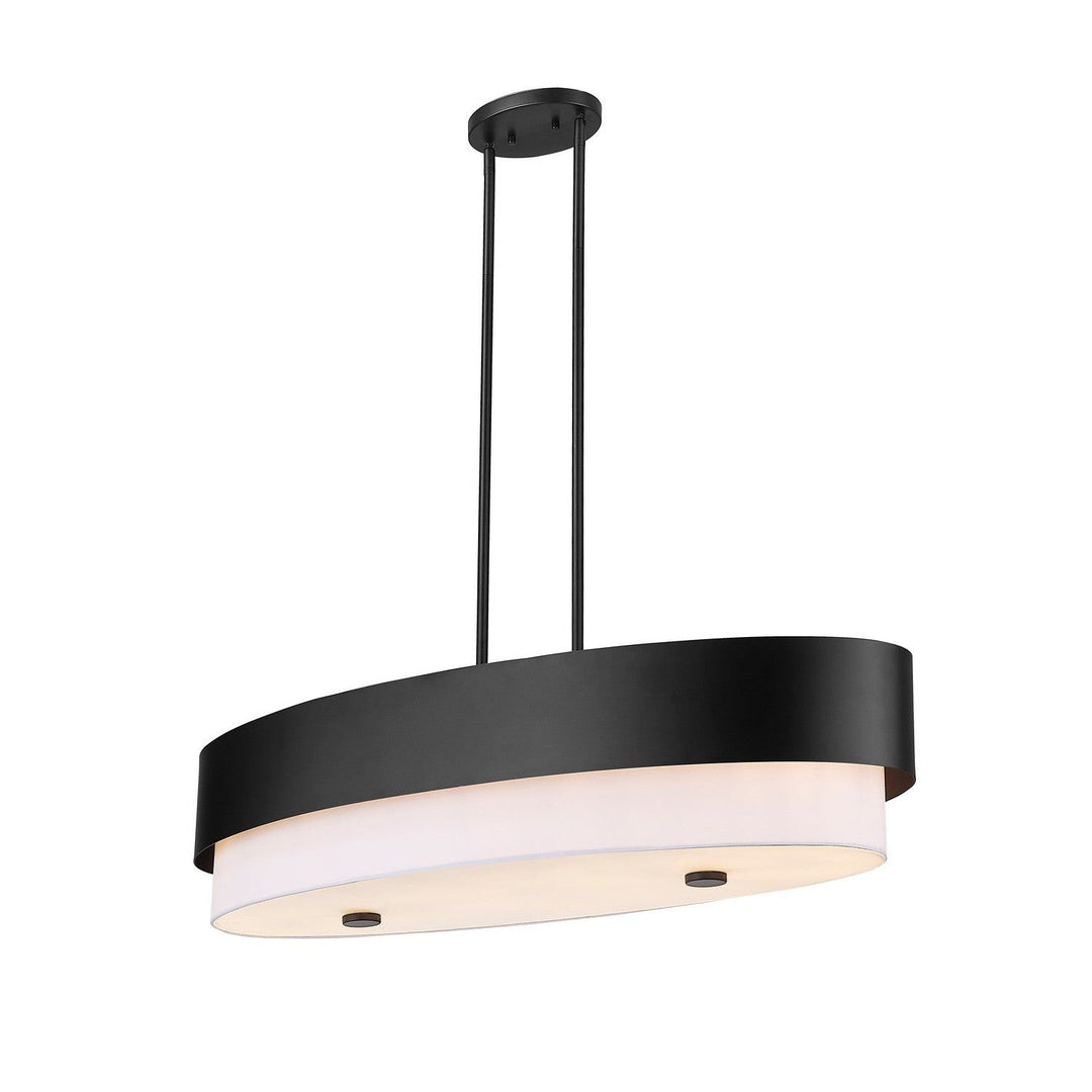 Z-Lite Counterpoint 495-42L-MB Pendant Light - Matte Black