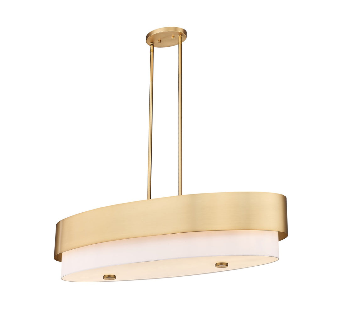 Z-Lite Counterpoint 495-42L-MGLD Pendant Light - Modern Gold