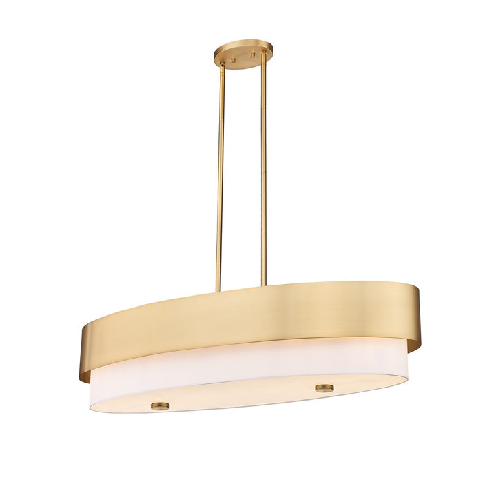 Z-Lite Counterpoint 495-42L-MGLD Pendant Light - Modern Gold