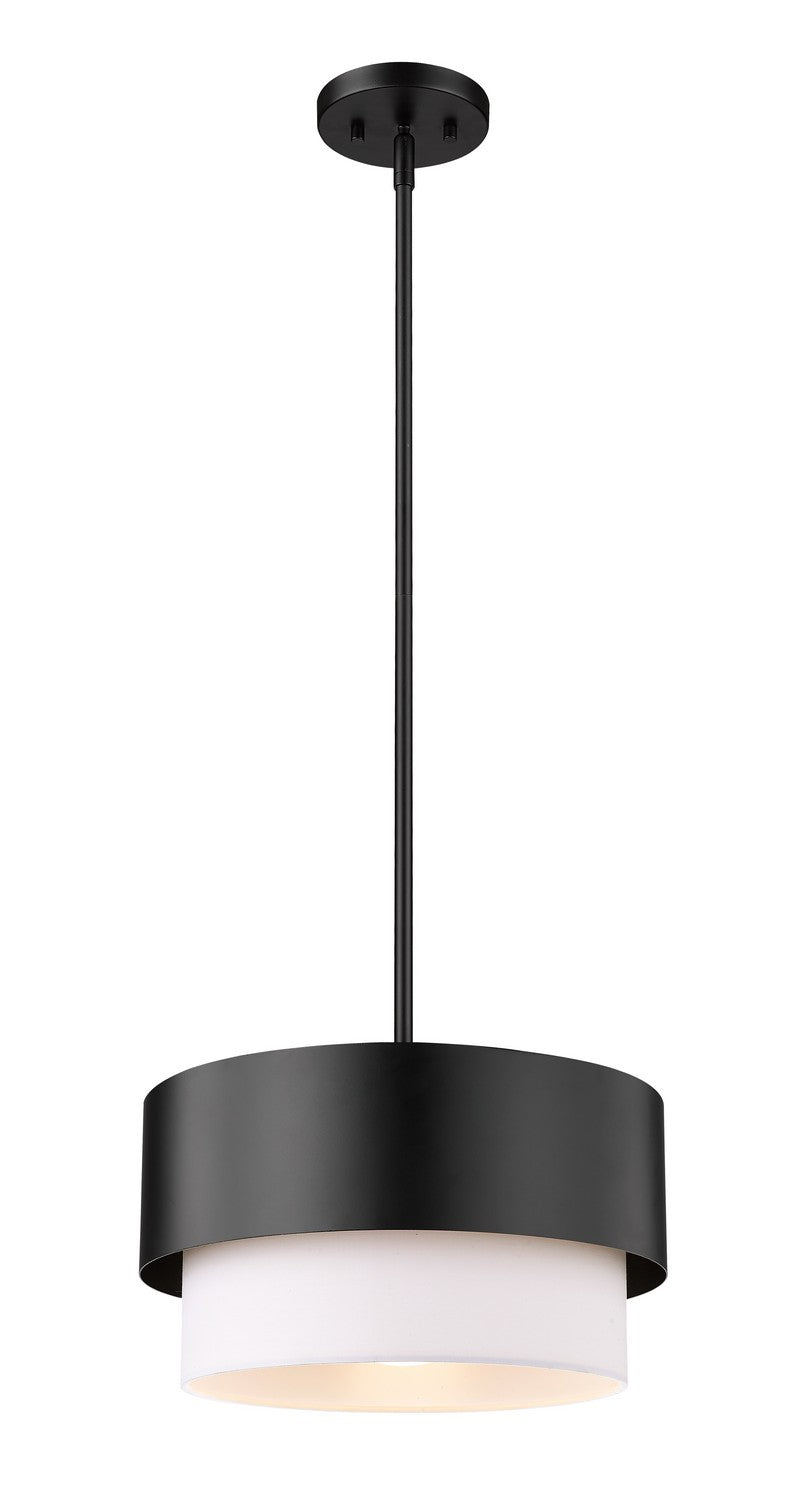 Z-Lite Counterpoint 495P12-MB Pendant Light - Matte Black