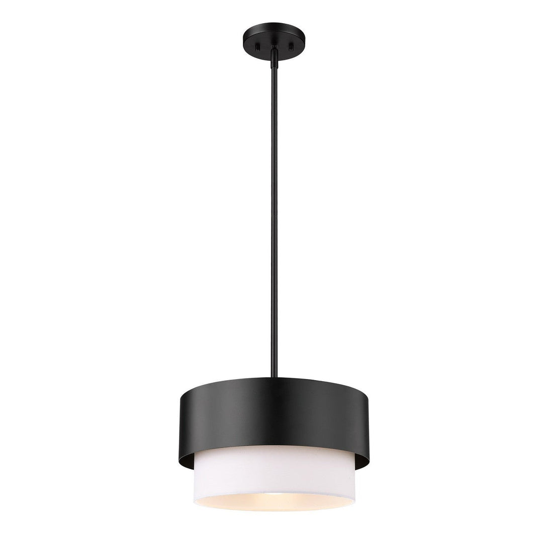 Z-Lite Counterpoint 495P12-MB Pendant Light - Matte Black